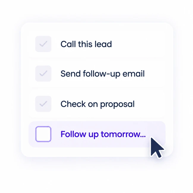 Follow-Ups Get Forgotten example